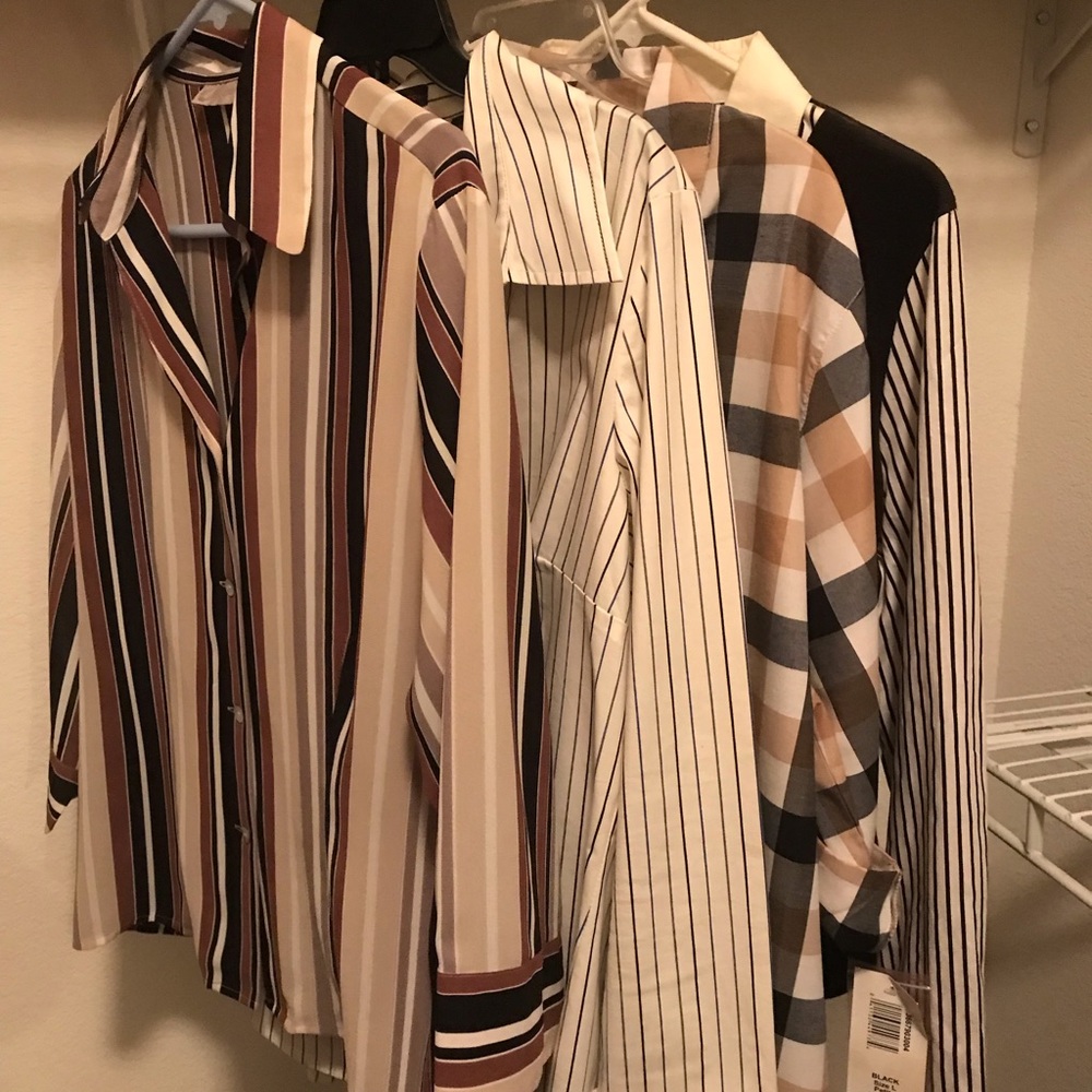 New set of 4 blouse shirt